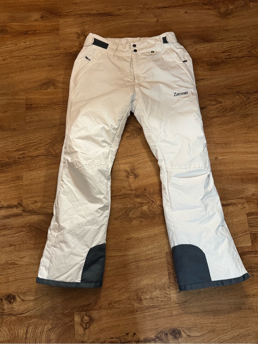 Zermatt Women's White Ski Pants - M